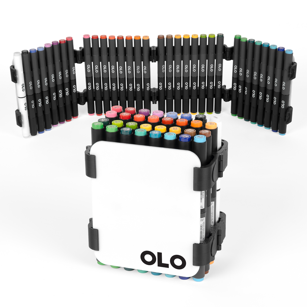 OLO Carry Case – Basics Set – Large (32 brush/chisel)