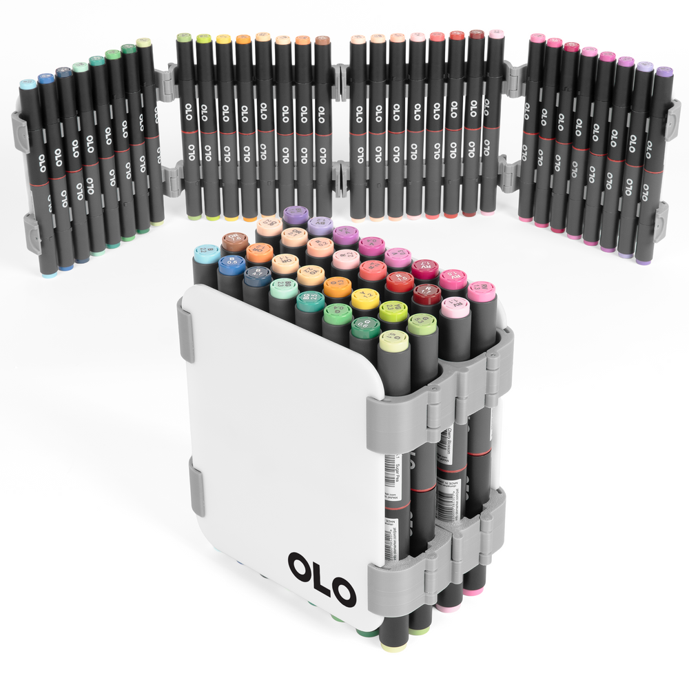 OLO Carry Case – Manga Set – Large (32 brush/chisel)