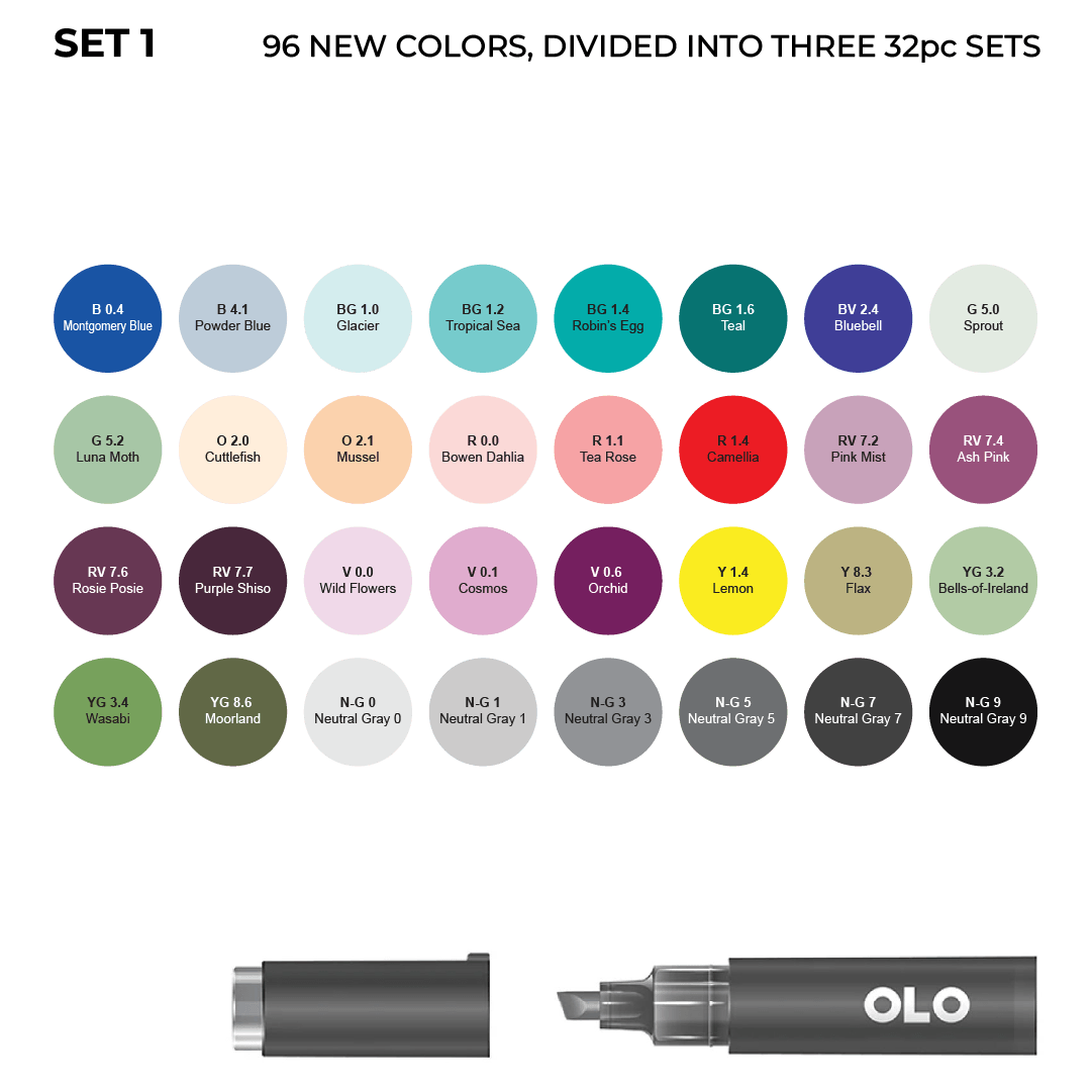 Oml Color 96 New OLO Colors - Presale – OLO Marker
