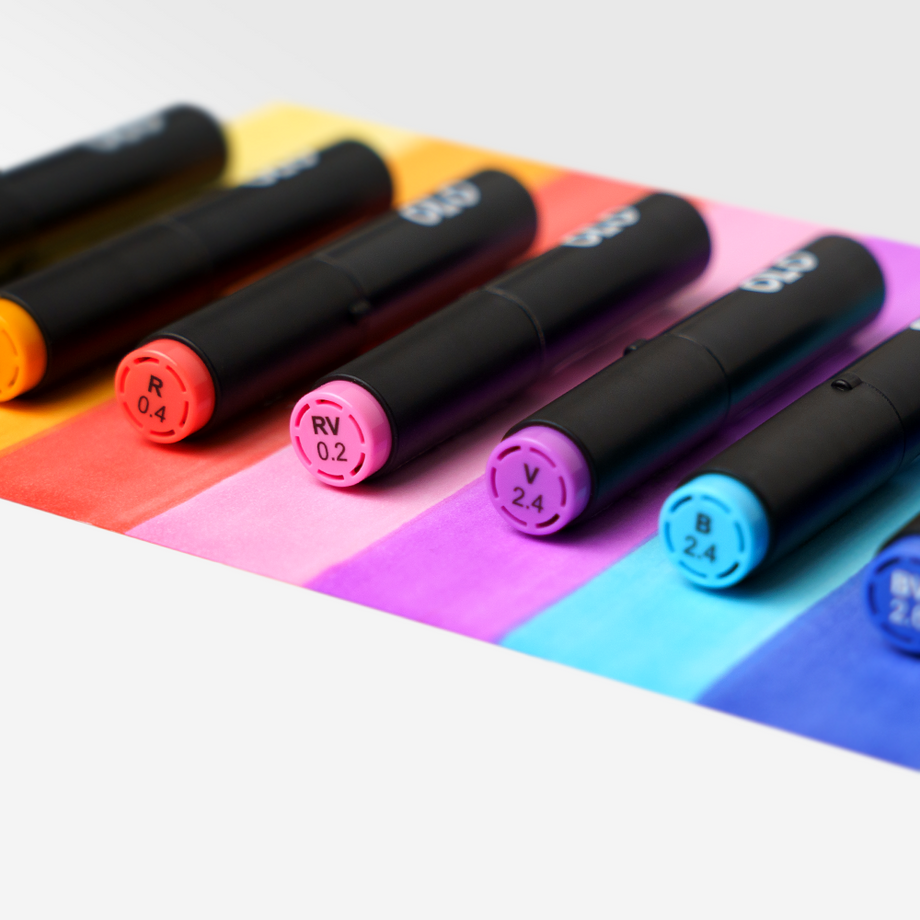 Basic 8pc Brush Set – OLO Marker