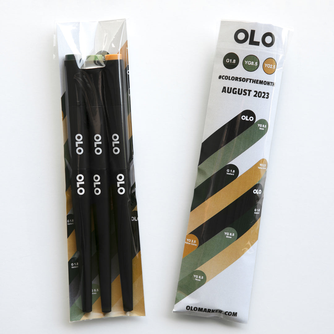 Olo Brush/Chisel Marker Mallard G1.8