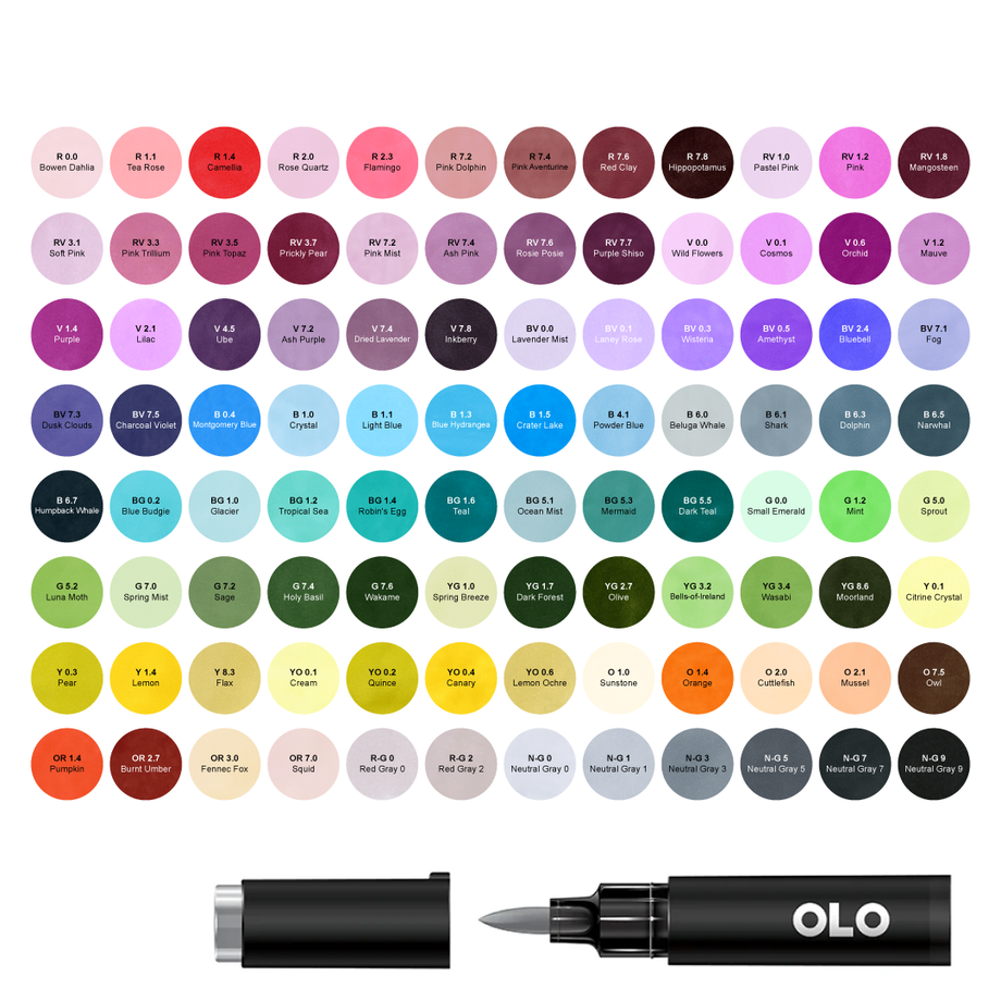 Founder Presale 96 New Colors BRUSH