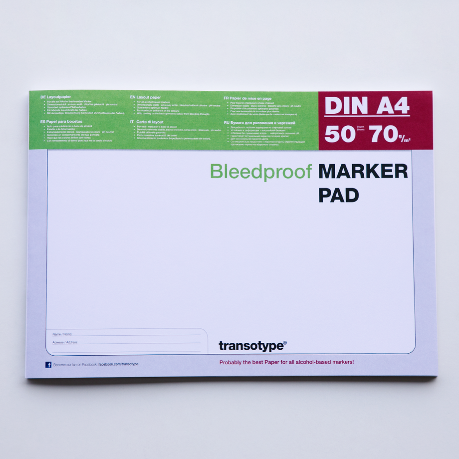 Copic A3 Bleedproof Pad 50 Sheet