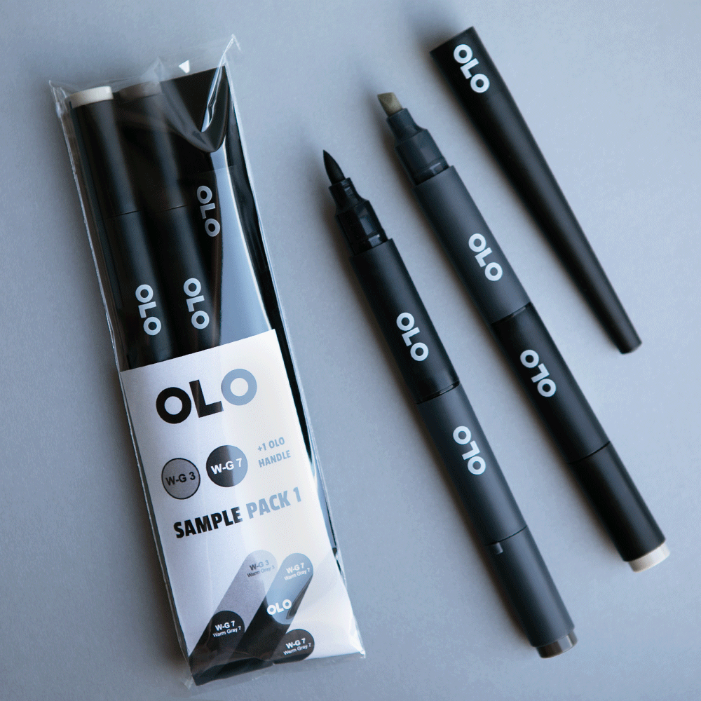OLO Cool Gray Alcohol Markers - 8 Colors 4Pc. Set 8 – Country Croppers